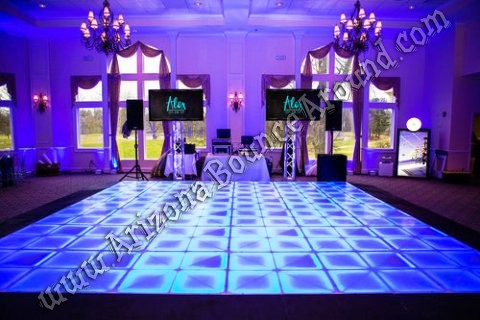 Light up dance floors for rent in CO
